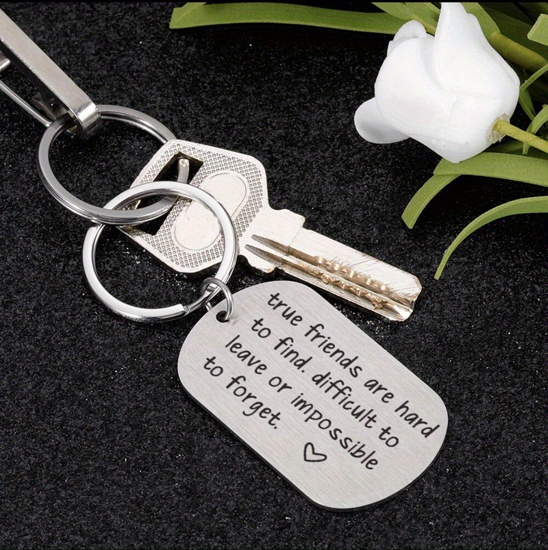 Funny Gifts for Women Men Friends Keychain Friendship Jewelry for Best  Friend Birthday Wedding Leaving Gifts
