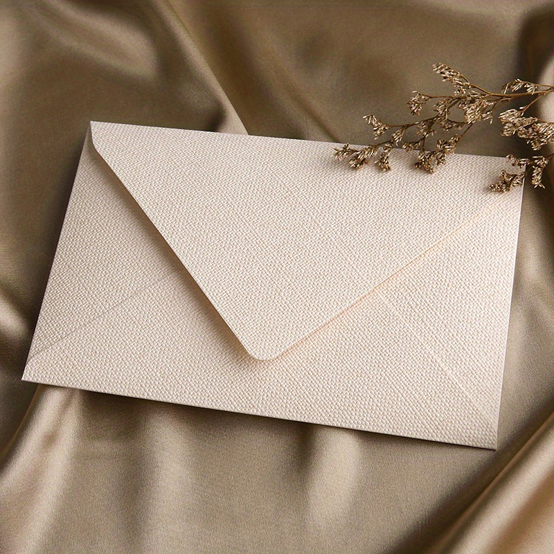 TEMU 10pcs Burlap Envelopes, Invitation Card Postcard Fire Paint Envelopes, Writing Friendship Envelopes