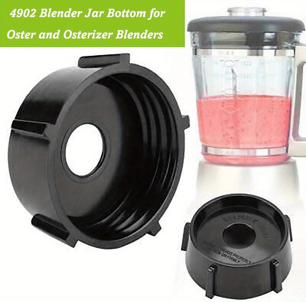 2Pcs 4902-003 Blender Jar Bottom for and Osterizer Blenders, Premium Blender  Replacement Parts (Black) 