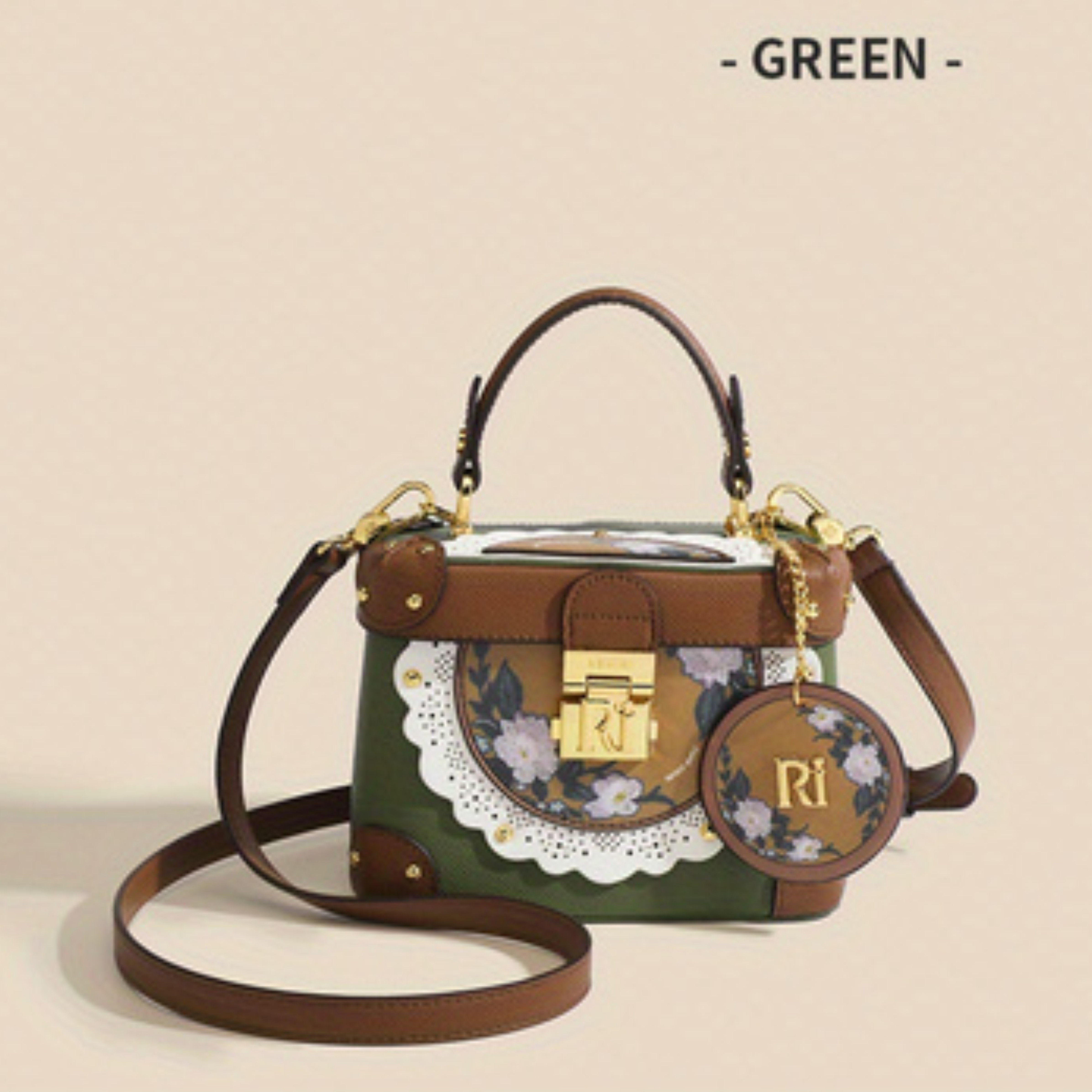 Vintage Multi-pocket Crossbody Bag, Retro Pu Shoulder Bag, Women's Casual  Handbag & Phone Purse For Travel Outdoor - Temu