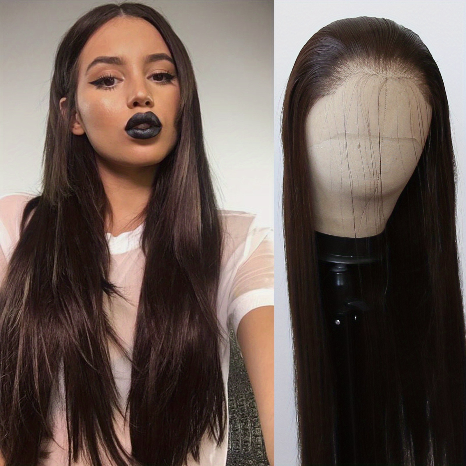 Cheap synthetic outlet lace wigs