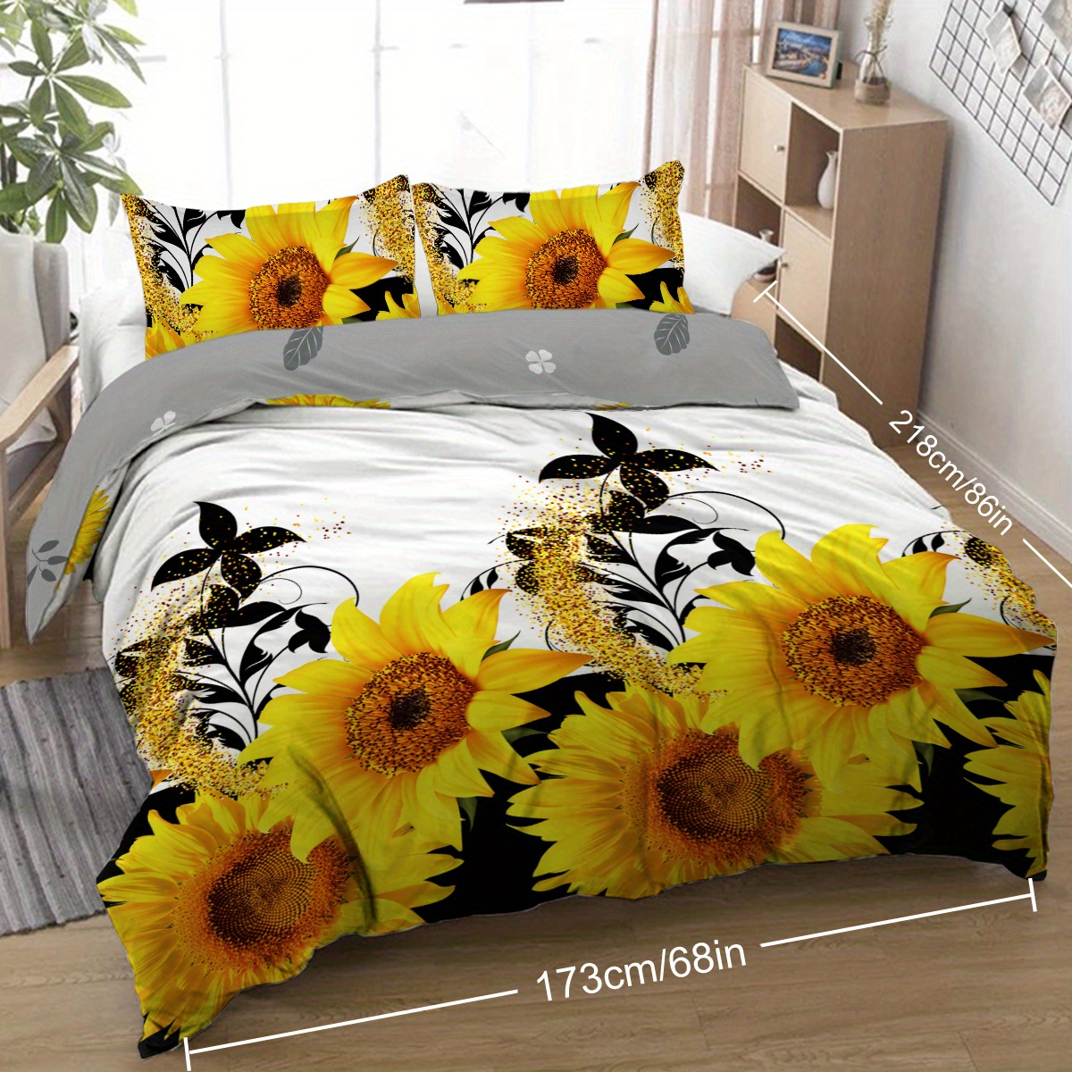 Sunflower queen on sale comforter set