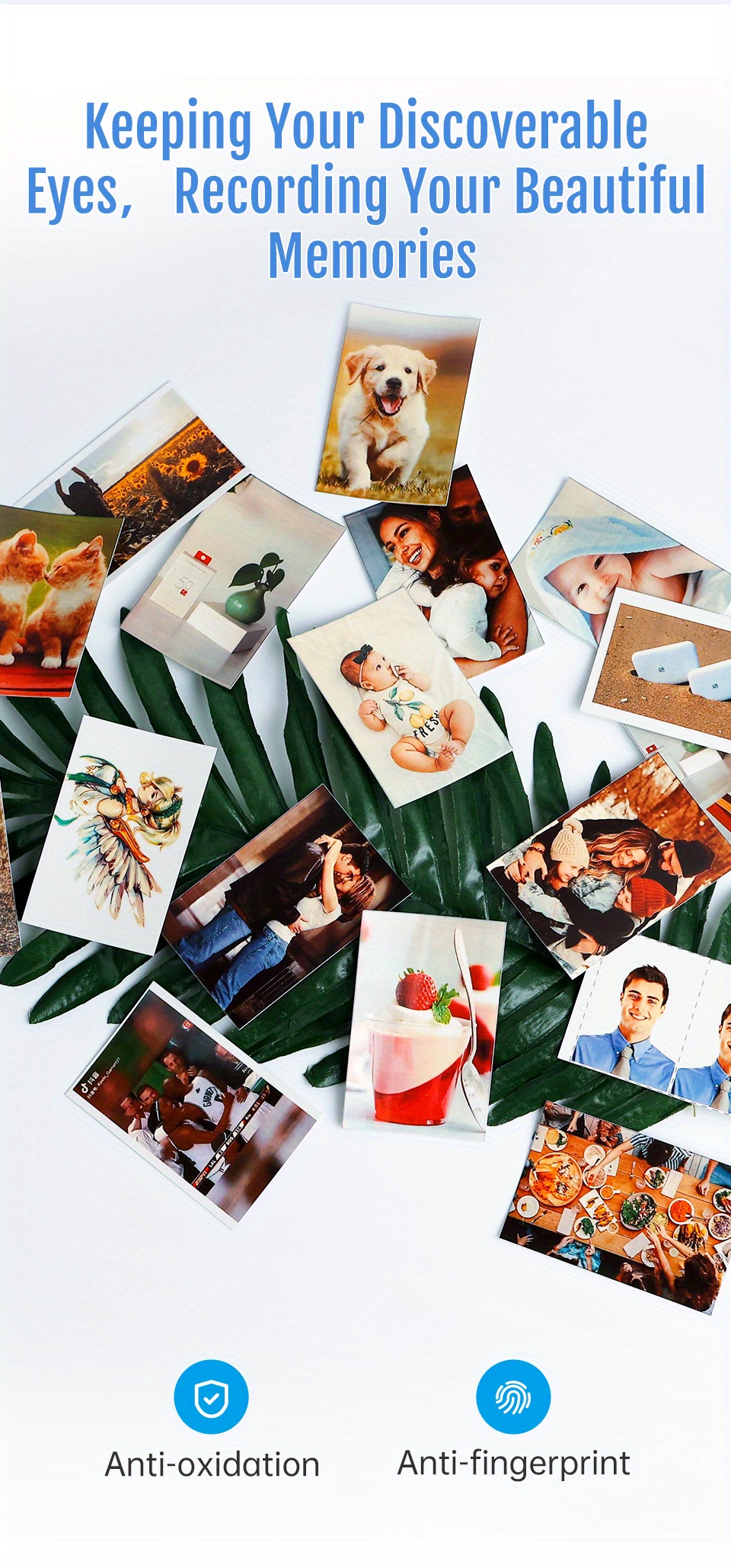 Photo Paper Sticky backed Photo Paper For Hprt Mt53 Pocket - Temu