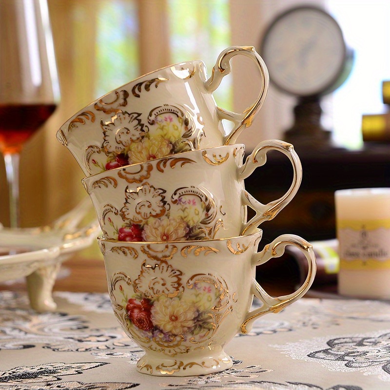 Ensemble de tasses à café en céramique rétro, tasse artisanale à bosse,  tasse à thé à