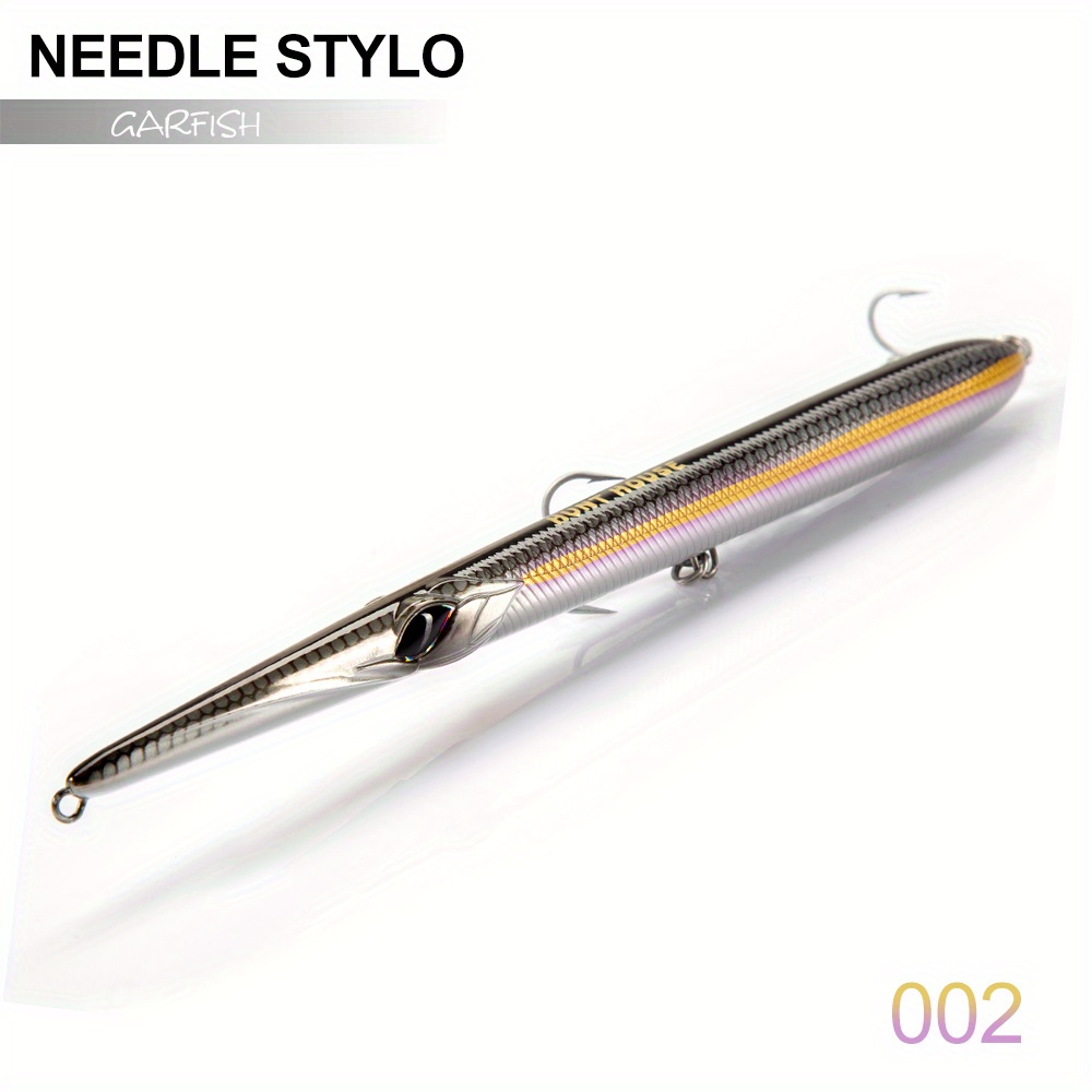 Hunthouse stylo Fishing Lure Fish Pencil Lure 90mm 17g Long Casting Sinking  trolling Lure Garfish with Japanese: 003, 90mm 17g Sinking : :  Sports, Fitness & Outdoors