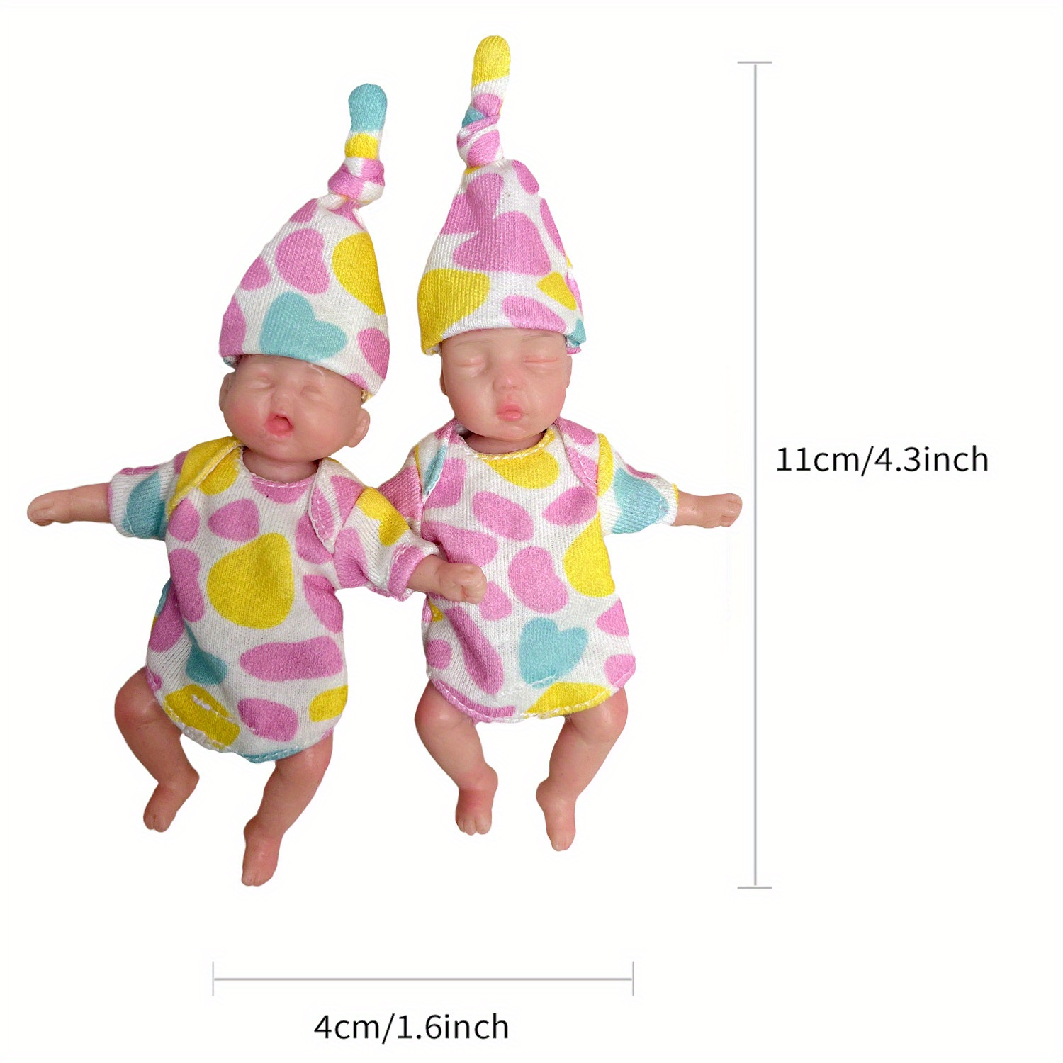 Mini Palm Solid Silicone Bebe Reborn Girl Handmade Painted - Temu