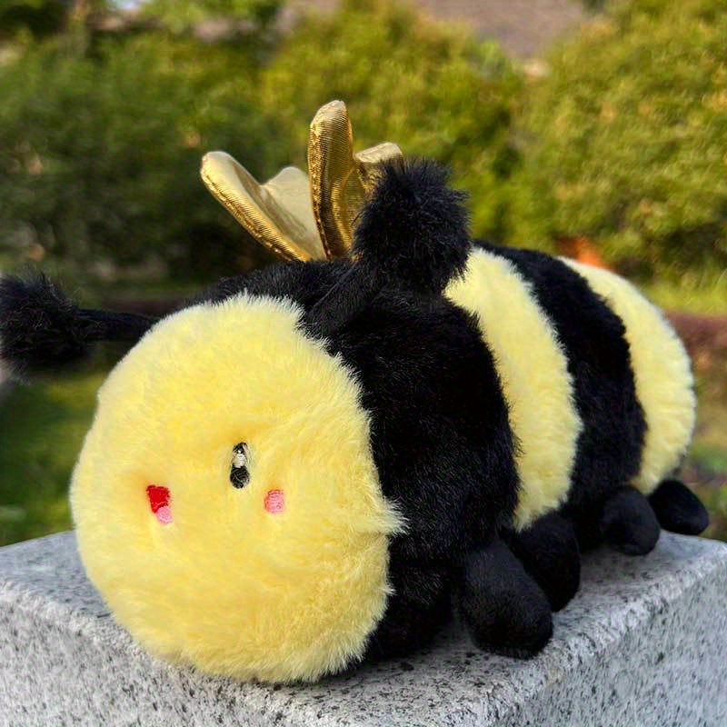 9.8/25cm Bee Plush, Bee Stuffed Animal Bee Plushie Stuff Cute