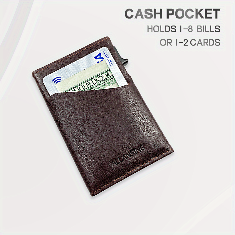 Cash Business Card Holder, Credit Card Wallet Men Mb