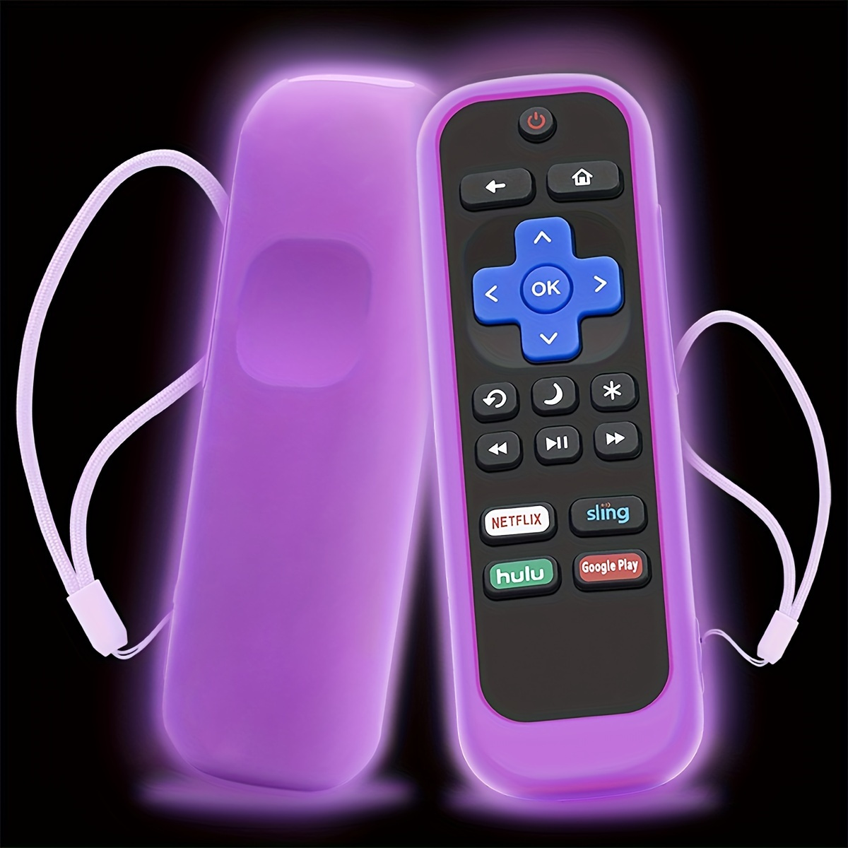 Remote Cover Tv Remote Control Battery Cover Tcl - Temu