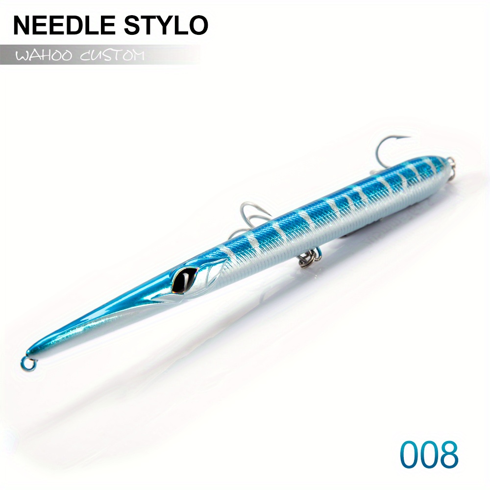  Needle Fishing Lures Stylo 210 205mm 130mm Stick Bait Floating  Sinking Baits Good Action Wobblers DunMuan (Color : 9507 01, Size : 130mm  11g Floating) : Sports & Outdoors