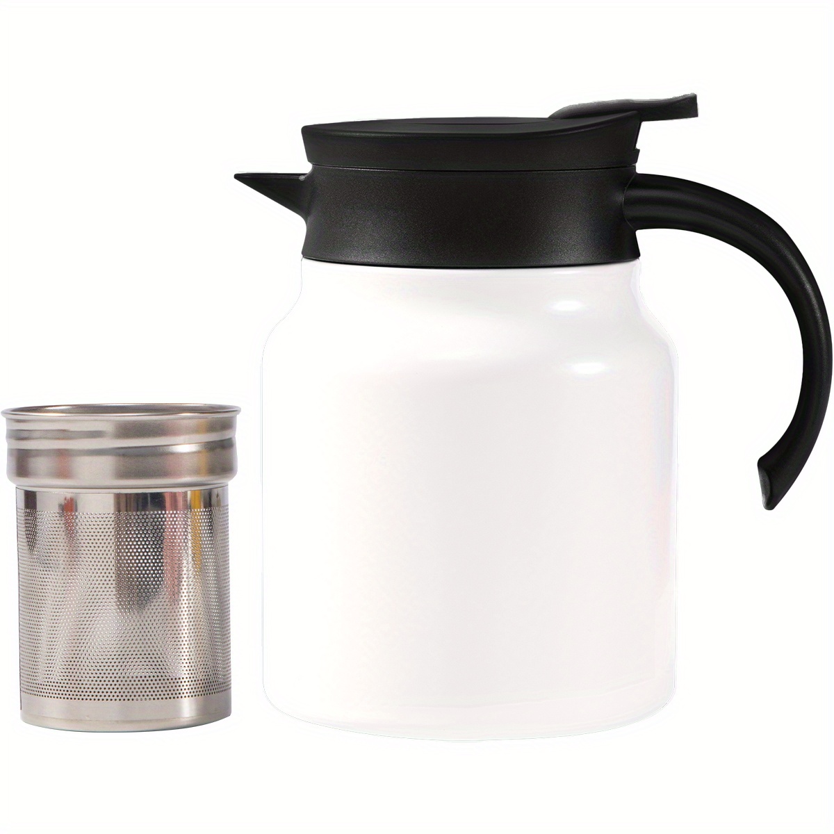 1pc 68oz Coffee Carafe Air pot Insulated Coffee hot water Urn Stainless  Steel Vacuum Thermal Pot Flask Dispenser for Coffee, Hot Water, Tea, Hot  Beverage - Keep 12 Hours Hot, 24 Hours