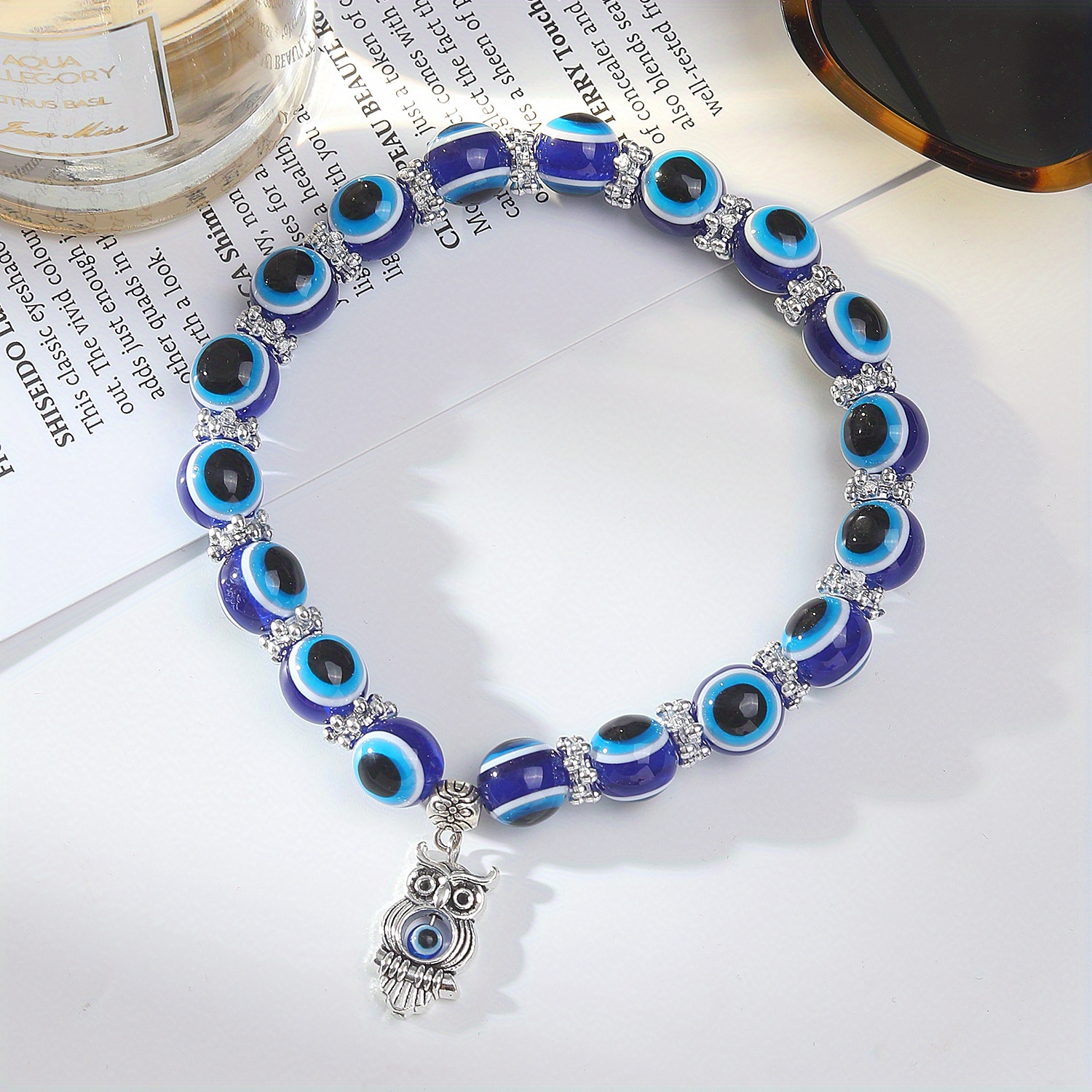 Devil's Eye Shape Pendant Anklet For Women Girls