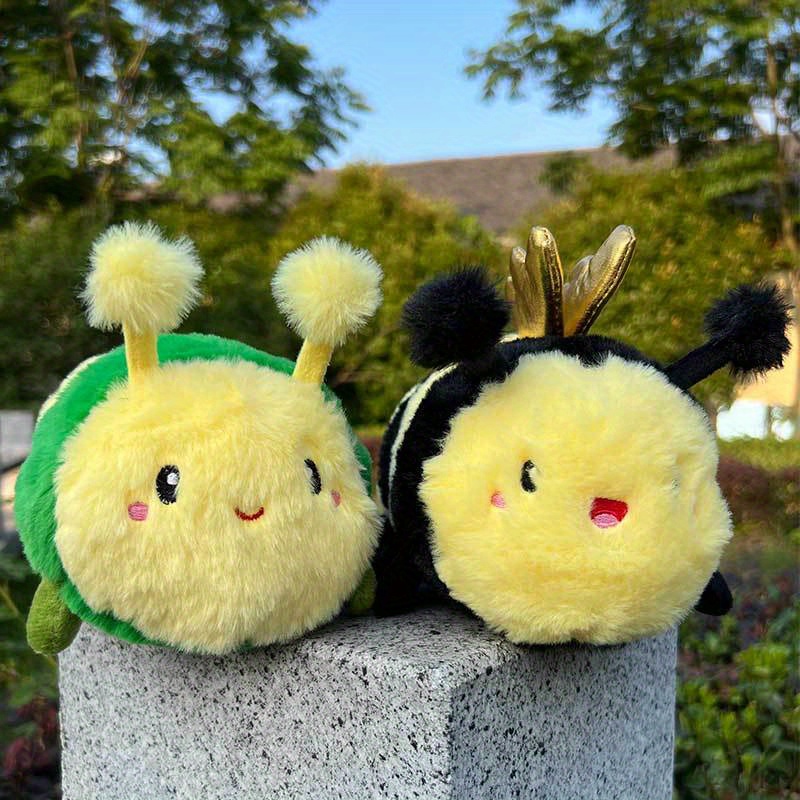 Adorable Plush Stuffed Bees: Realistic Cartoon Honey Bee - Temu