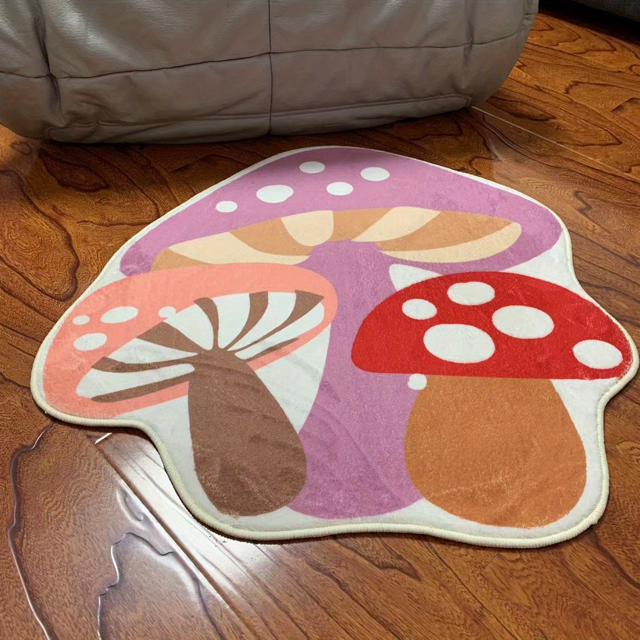 Halloween Themed Fluffy Area Rug: Add a Creative Touch to Your Home Decor!