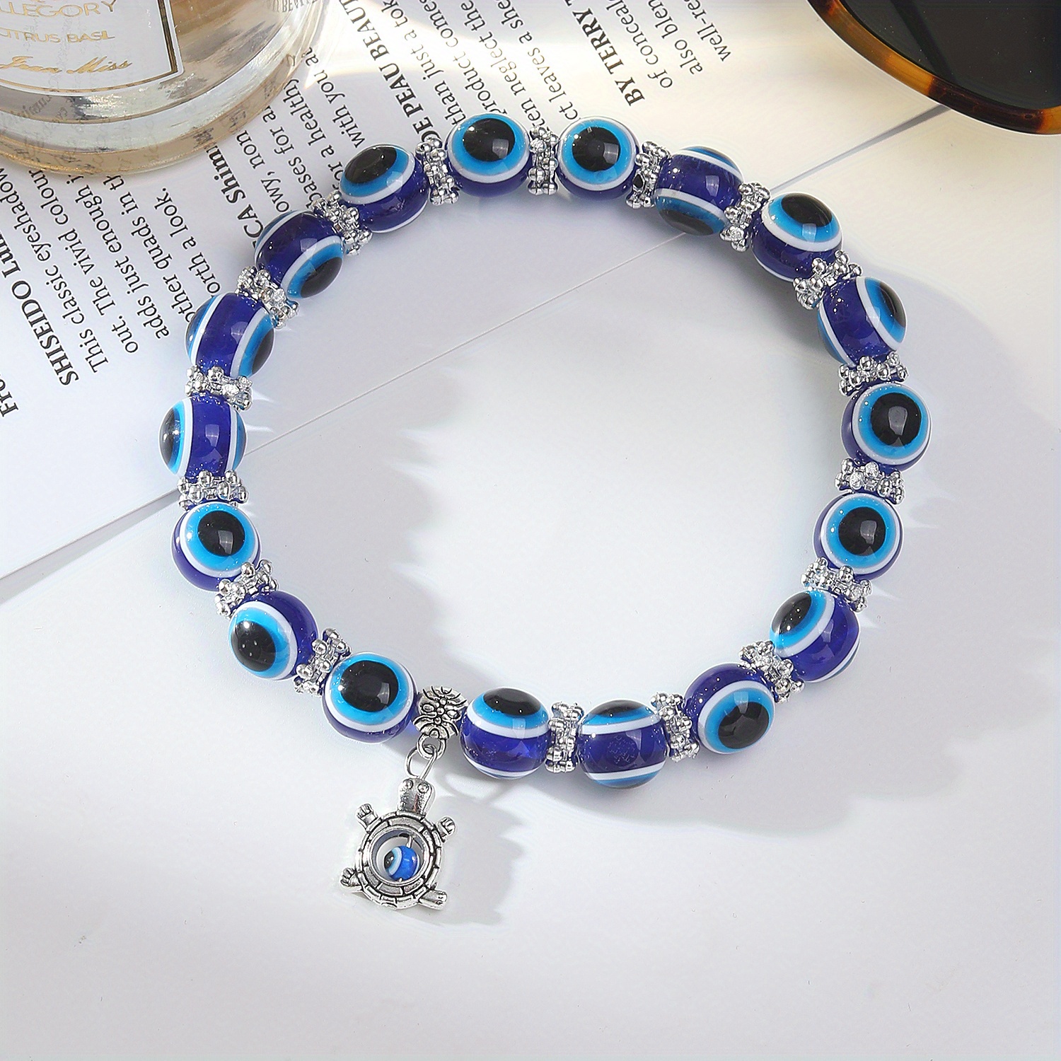 Devil's Eye Shape Pendant Anklet For Women Girls