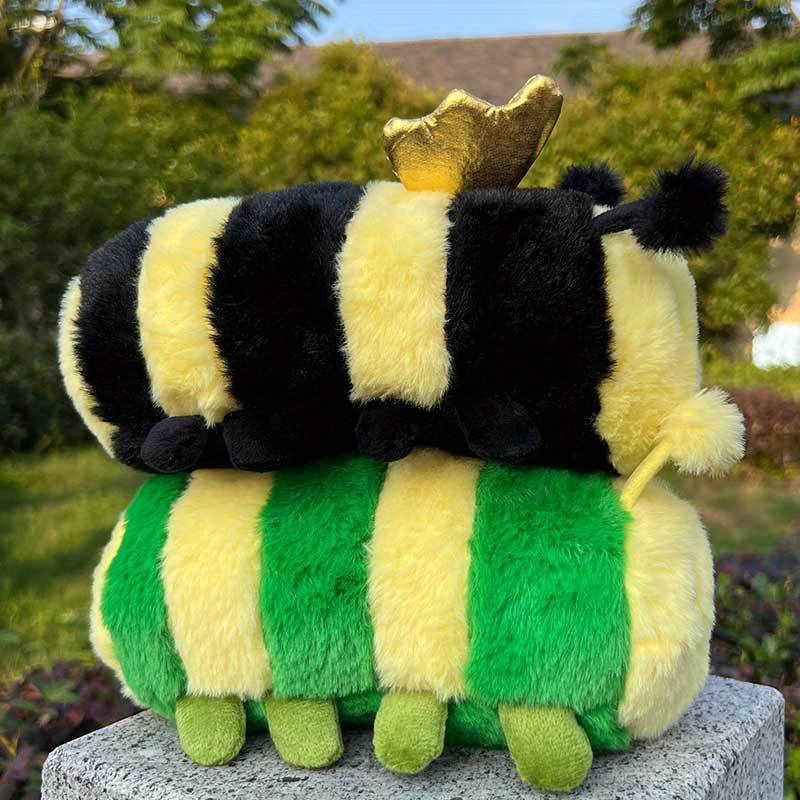 Adorable Plush Stuffed Bees: Realistic Cartoon Honey Bee - Temu