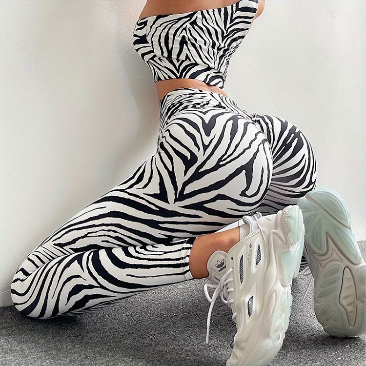 Women Leopard Zebra Scrunch Butt High Waist Stretchy Tight Leggings –  Rockin Docks Deluxephotos