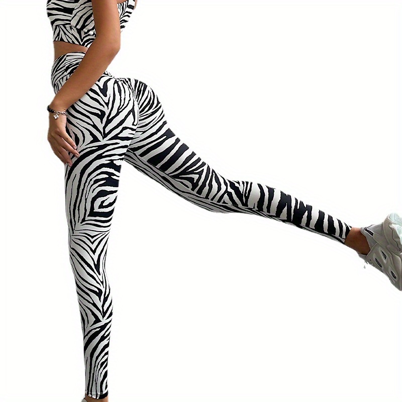 Shape Figure Zebra patterned High waisted Butt lifting - Temu
