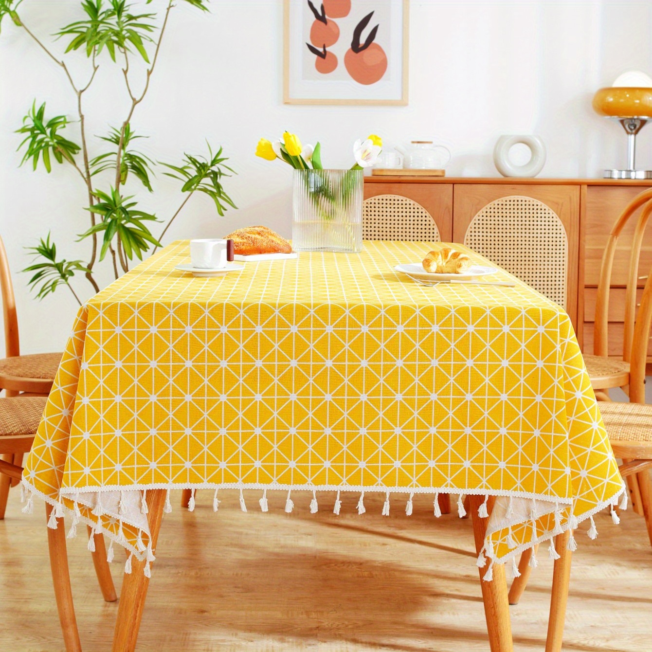 Tovaglie minimaliste moderne per la casa decorazione della tavola del  soggiorno tovaglia rettangolare impermeabile e resistente all'olio mantele  - AliExpress