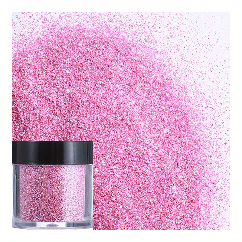 Pink Chunky Glitter Cosmetic Body Hair Face Eye Nail for Festival Carnival  Concert Party Beauty Rave Accessories Different Sizes&Shapes 2 Pots