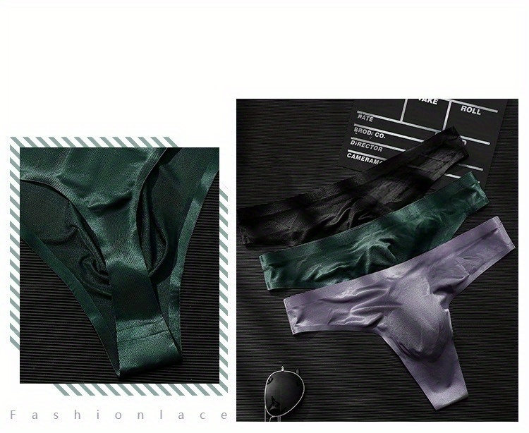 Generic New Control Pants Gaff Ice Silk Traceless Sexy Underwear