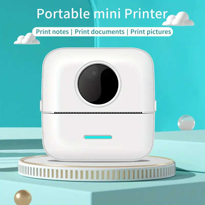 x5 thermal photo and label printer 200dpi wireless printer suitable for android ios smartphones details 0