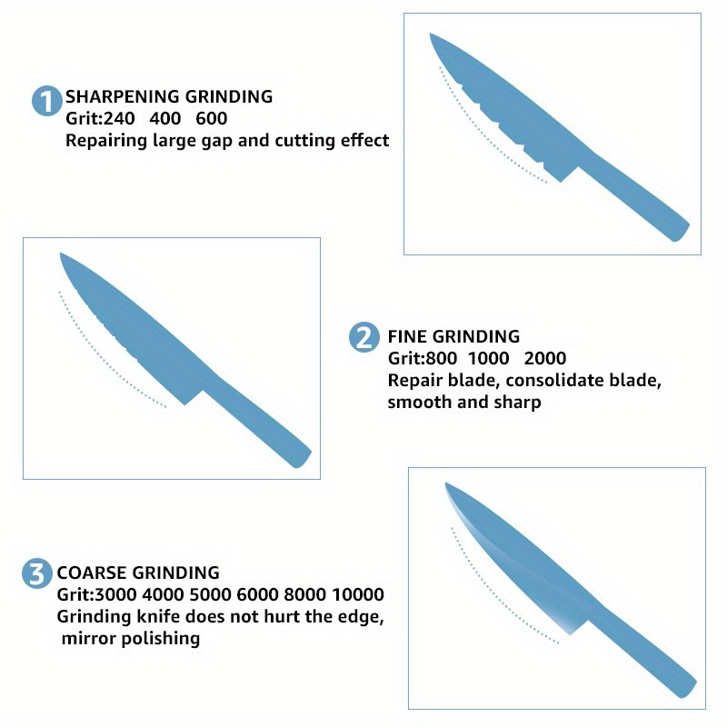 Sharpening Stones Knives 5000 10000