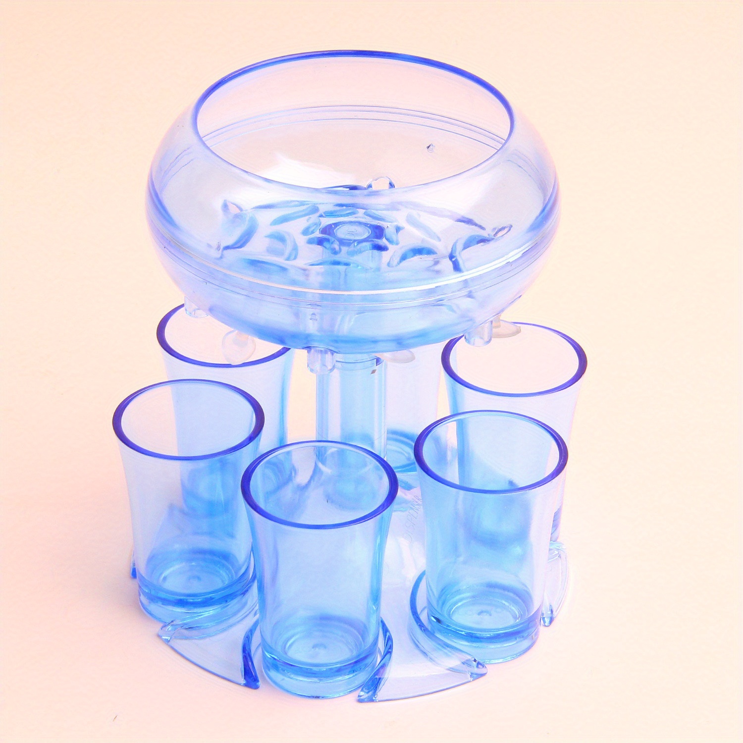 Shot Glass Dispenser And Glass Shot Cups Set - Temu
