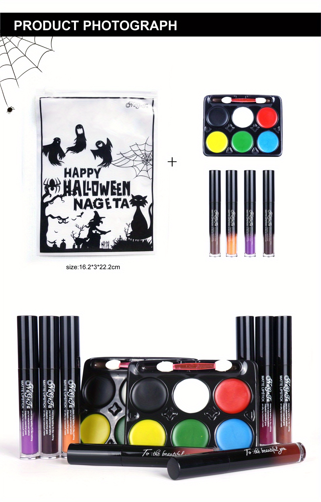 NAGETA Halloween Makeup Set