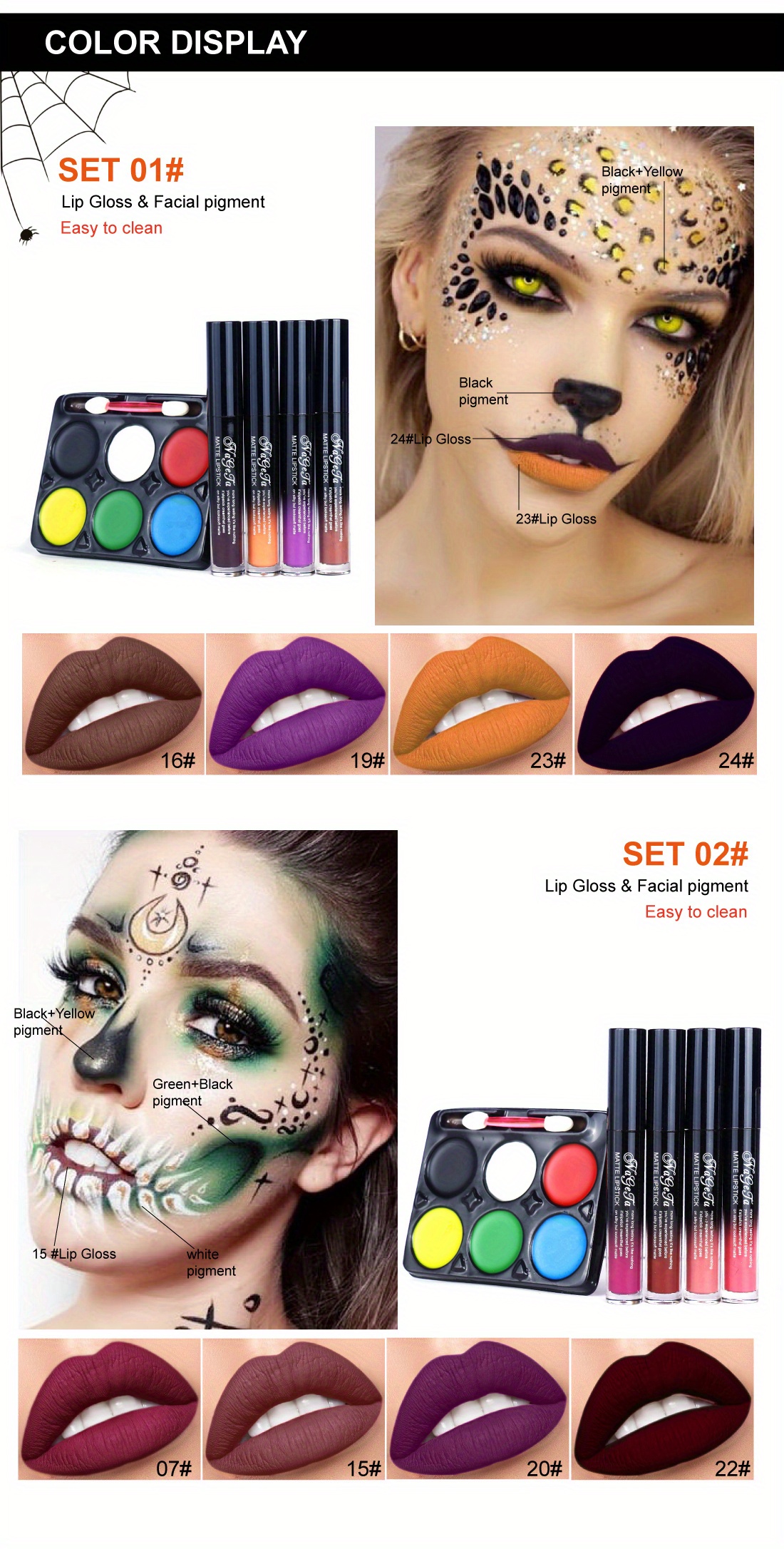 NAGETA Halloween Makeup Set