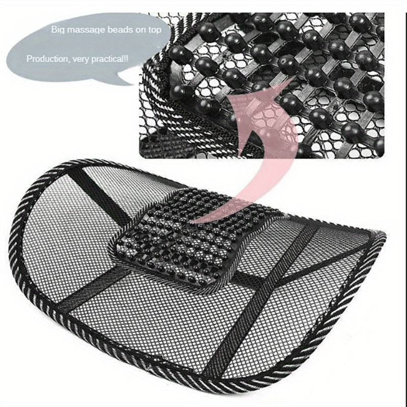 Mesh Lumbar Back Brace Support Office Home Car Seat Chair Cushion