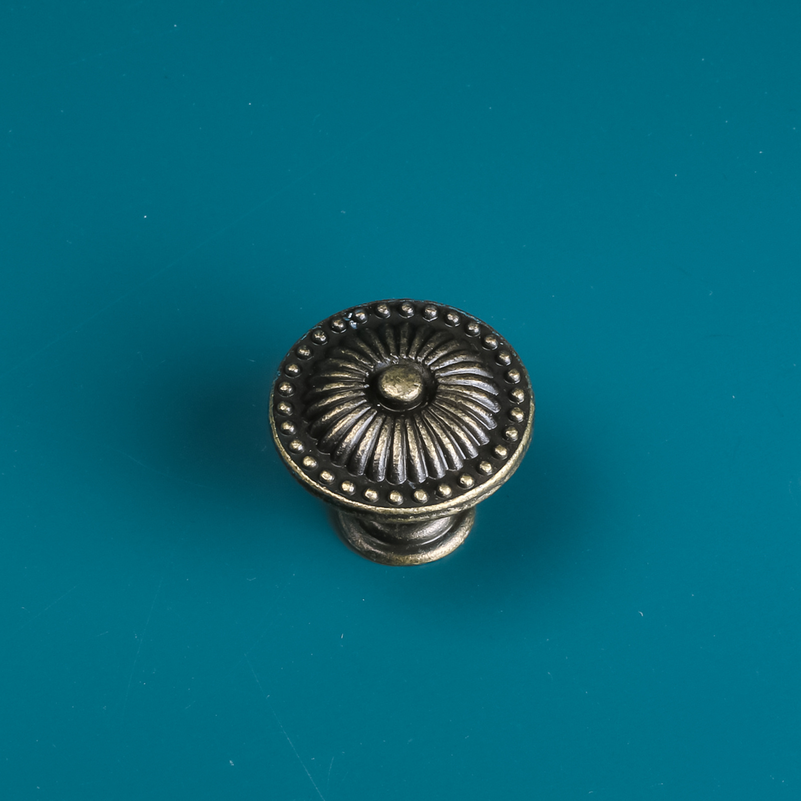 European Antique Brass Knob Single Hole Round Drawer Pull Temu