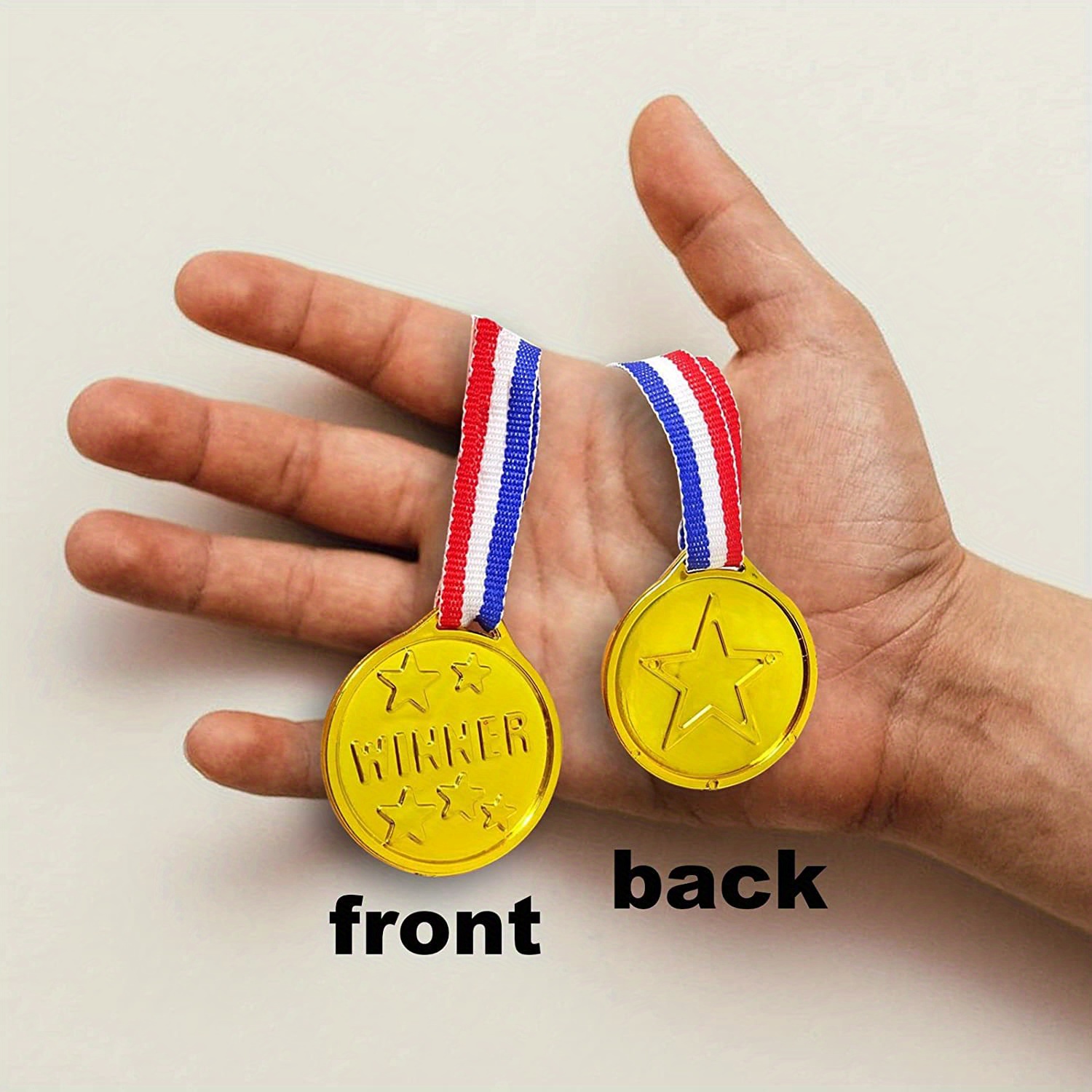 Médaille pour enfants 5 pièces avec lanière Médailles de récompense  Médailles