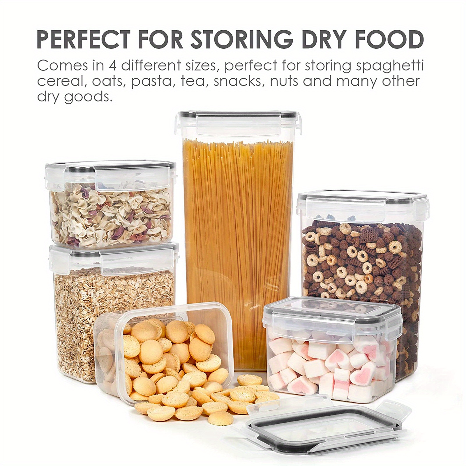 Organize Your Pantry With These Extra Large Airtight Food - Temu