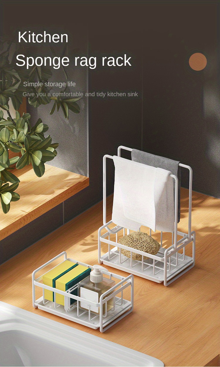 1pc Soporte Esponja Silicona Organizador Fregadero Cocina - Temu Chile