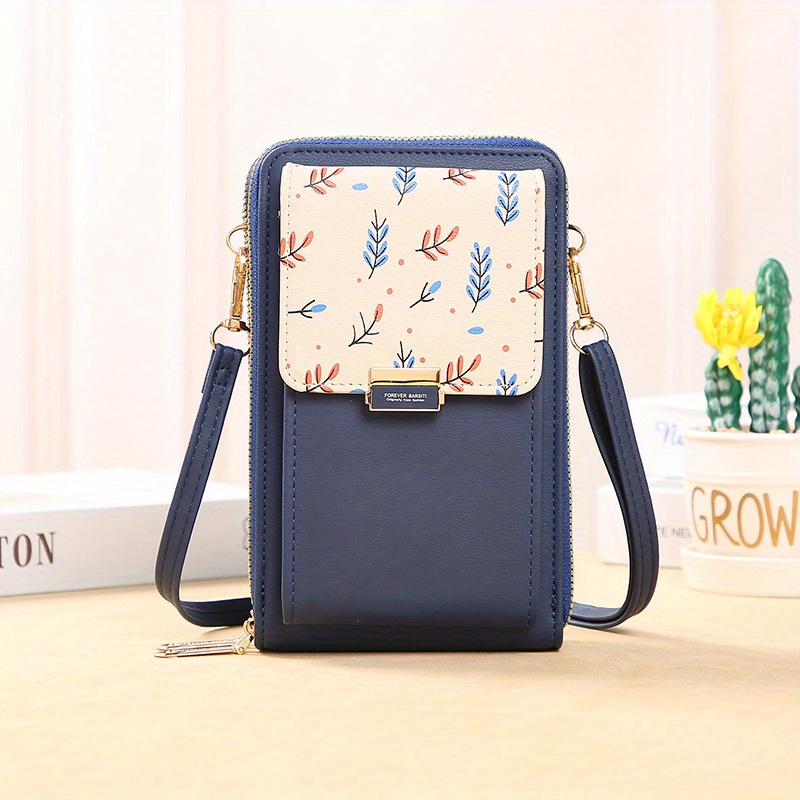 WITERY Women Pu Leather Shoulder Crossbody Bags Mini Messenger Bag  Cellphone Bags Wallet