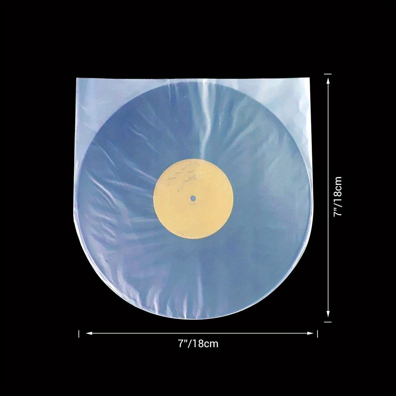 Lp Vinyl Record Inner Sleeves Inner Plastic Record Cover - Temu