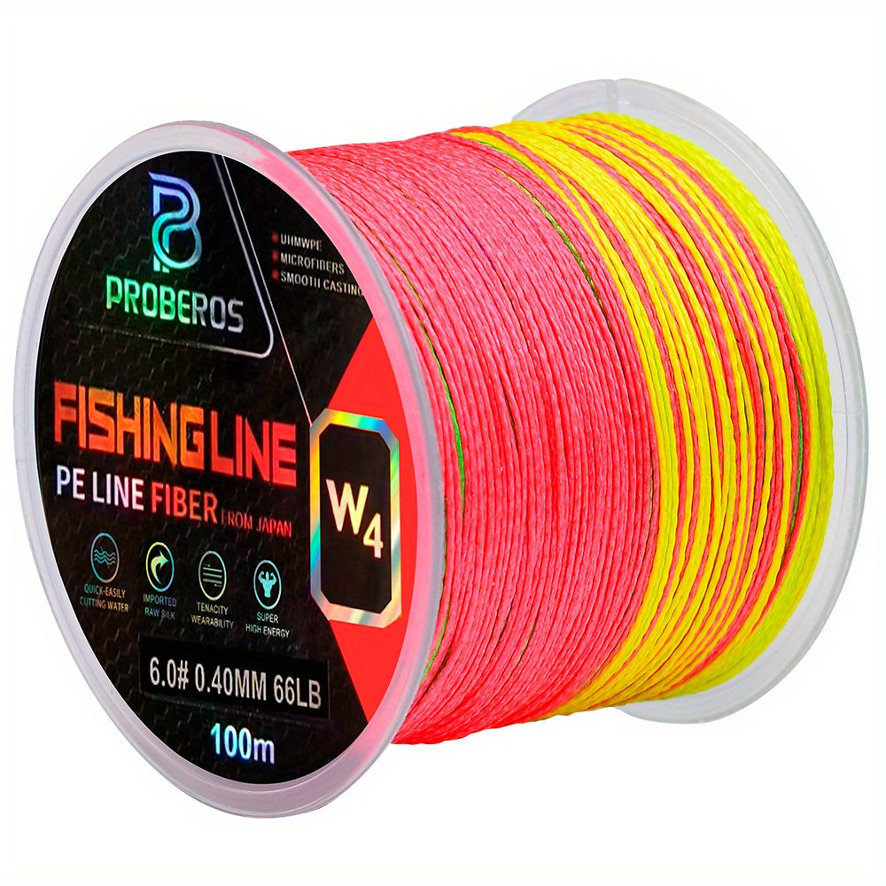 5 Colors Durable Braided Fishing Line Max Drag Multifilament - Temu Canada
