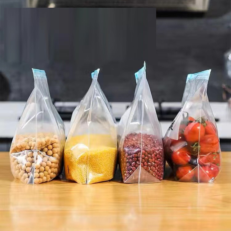 Leakproof Clear Zipper Bag For Food Storage And Fresh - Temu