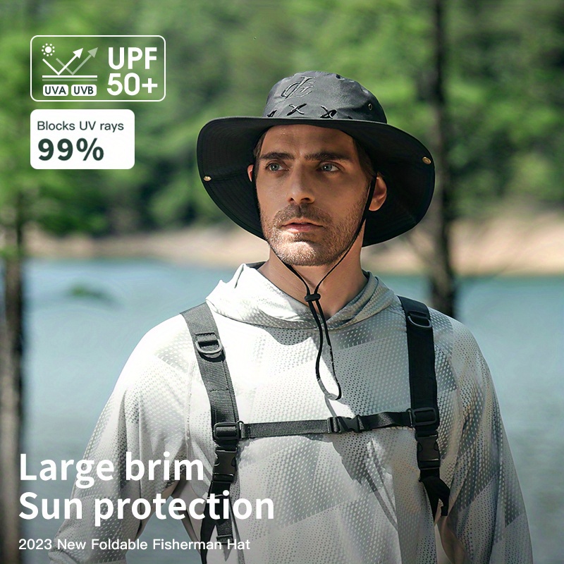 Wear resistant Waterproof Bucket Hat Wide Brim Uv Protection - Temu