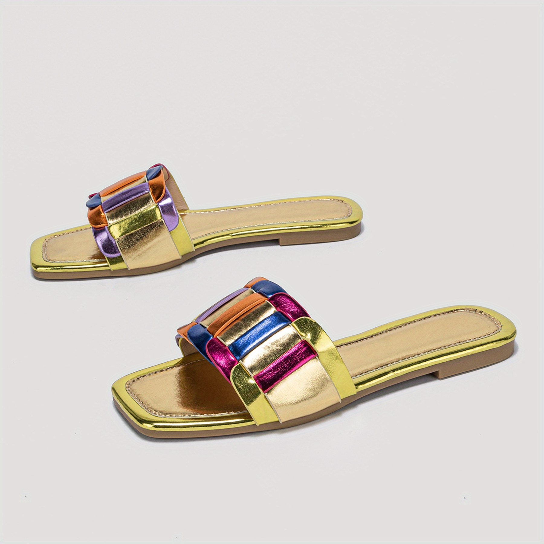 Sandali Donna In Pelle Collezione Y Con Cinturino E Punta Loop - Vari Colori