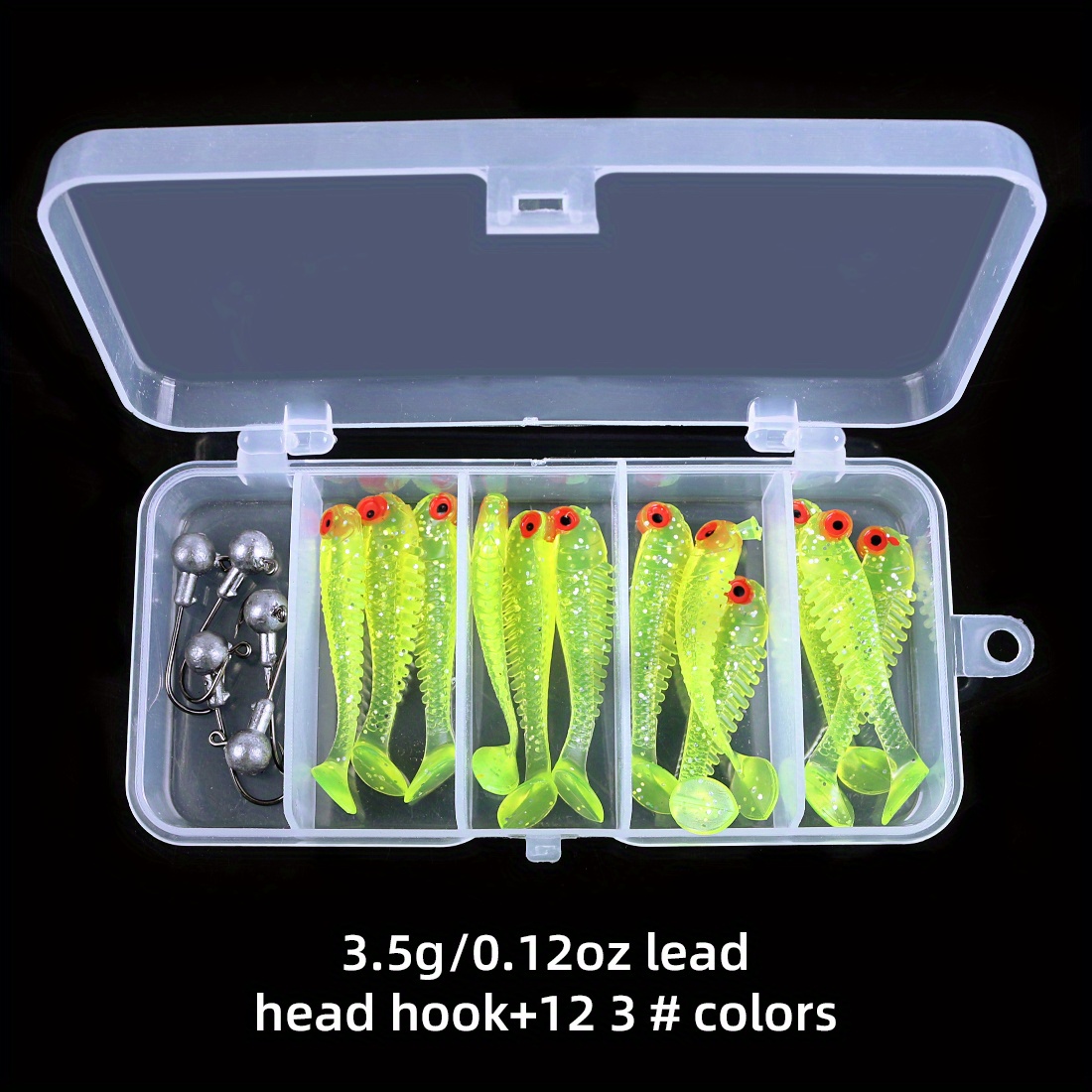 30PCS Fishing Hooks,Round Lead Head Jig Hooks,Fishing Lures Jig Heads Hooks  Fishing Accessories Set for Freshwater and Saltwater Fishing : :  Home & Kitchen