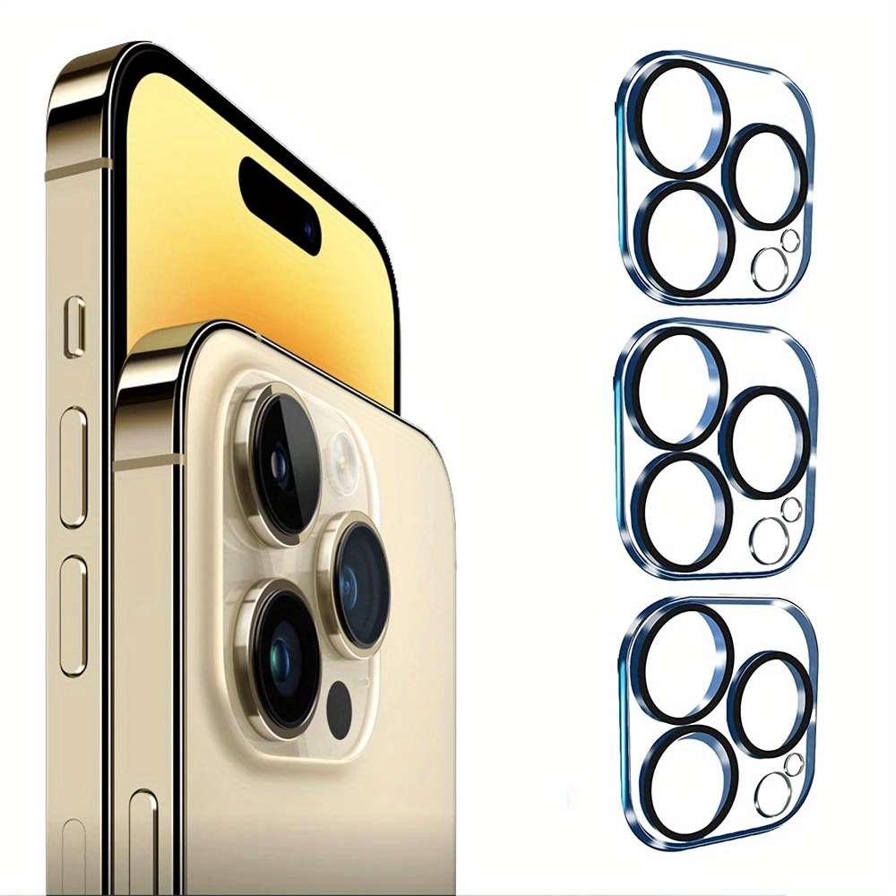 3-Pack Protector De Lente Camara Vidrio Templado Para Iphone 13 Pro Y 13  Pro MAX