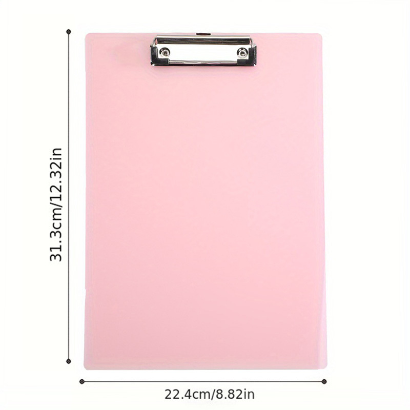 Transparent Plastic Office Folder A4 Size Writing Board