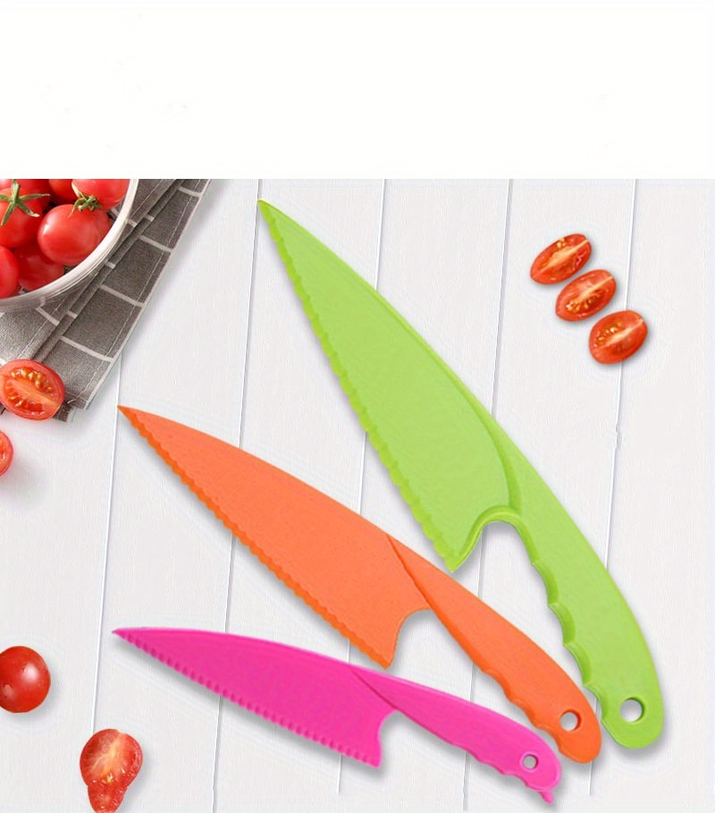 Kids' Kitchen Knife Set: Perfectly Safe Serrated Edges For - Temu