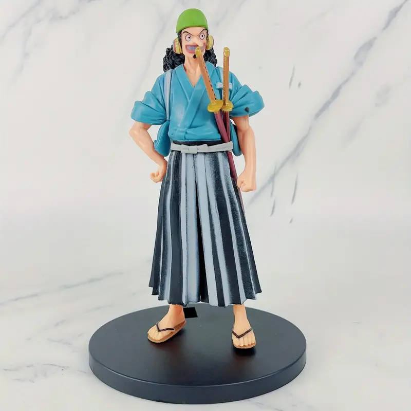 Anime Roronoa Zoro Action Figure in Kimono DXF Wano Country Pvc