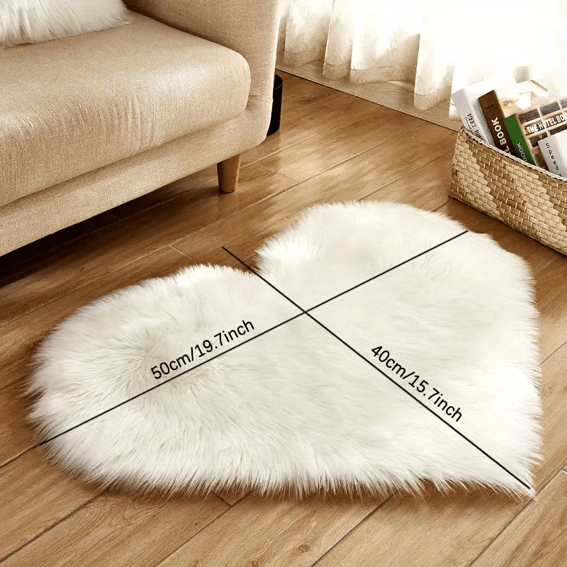 Faux Fur Rug Sofa Chairs Cover, Grey Small Rug for Bedroom, 2X3 Shaggy  Furry Rug for Kids Room, Shag Fluffy Rug for Nursery Room, Soft Fuzzy Plush