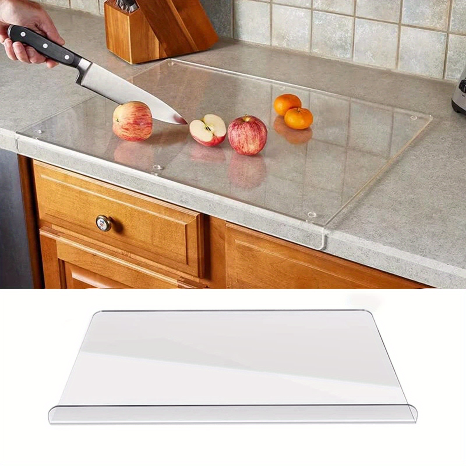 1pc Acrylic Cutting Boards For Kitchen Counter Clear Cutting - Temu