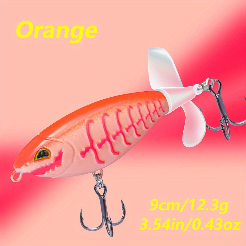 1pcs * Wobbler Fishing Lure for Bass and Redfish - Rotating Tail for  Realistic Action and Increased Strikes