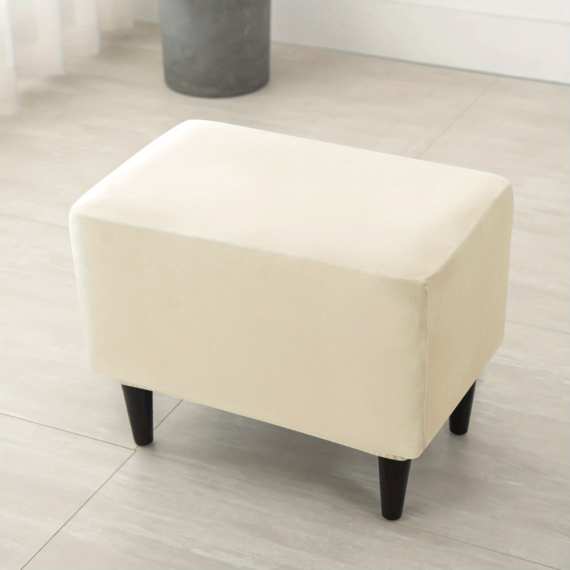 Velvet stool cover hot sale